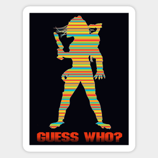 GUESS WHO? Sticker